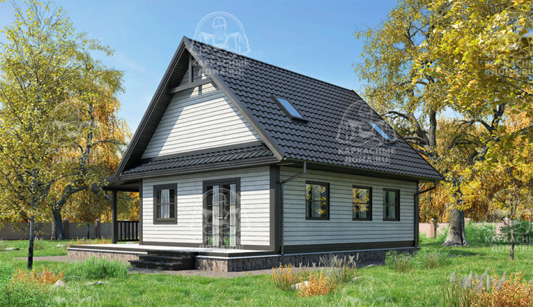 проект каркасного дома Циркон Москва