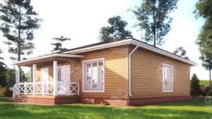 проект каркасного дома Яшма Москва