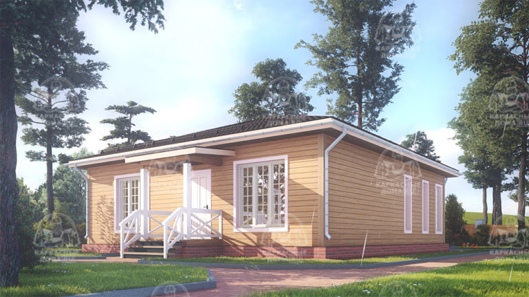 Каркасный дом 14,5x10,5 Яшма