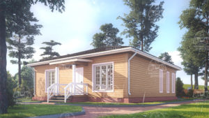 Каркасный дом 14,5×10,5 проект «Яшма»