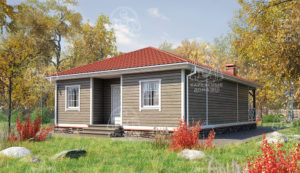 проект каркасного дома Изумруд Москва