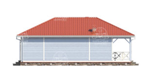 проект каркасного дома Изумруд Москва