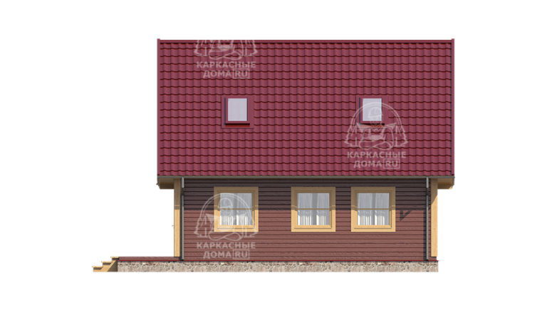 проект каркасного дома Циркон Москва