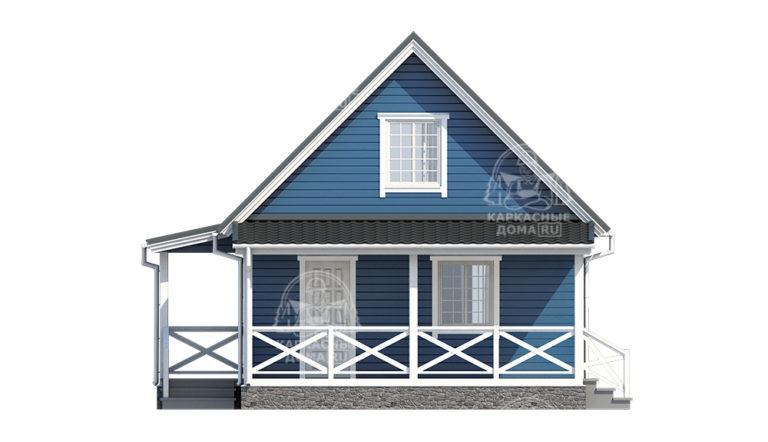 строительство каркасника 10,5x7,5 под ключ