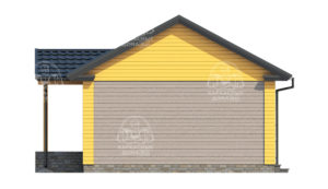 каркасный дом 8,5x9 Москва