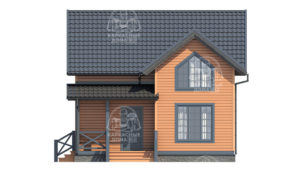 каркасный дом 8на8 Москва