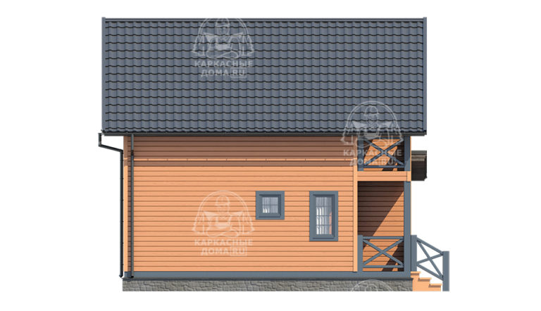 проект каркасного дома Гранат Москва