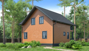 каркасный дом Гранат под ключ