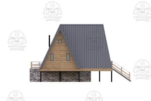 проект каркасного дома Гиалит Москва