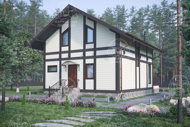проект каркасного дома Диопсид Москва