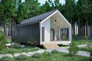 Каркасный дом 6x12 Кахолонг