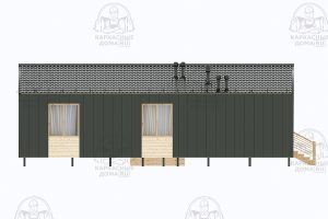 каркасный дом Гаспеит под ключ