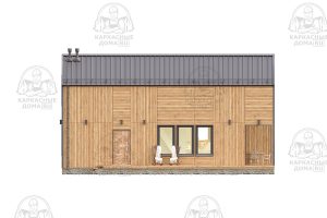 каркасный дом Андалузит под ключ