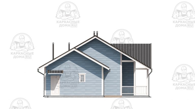 каркасный дом Гидденит под ключ