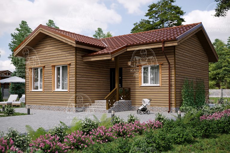 проект каркасного дома Диаспор Москва