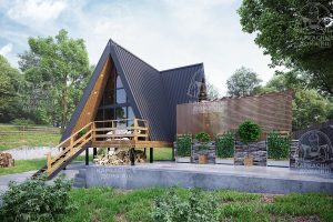 каркасный дом Гиалит под ключ