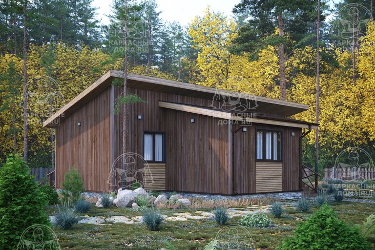 Каркасный дом 10x13 Демантоид