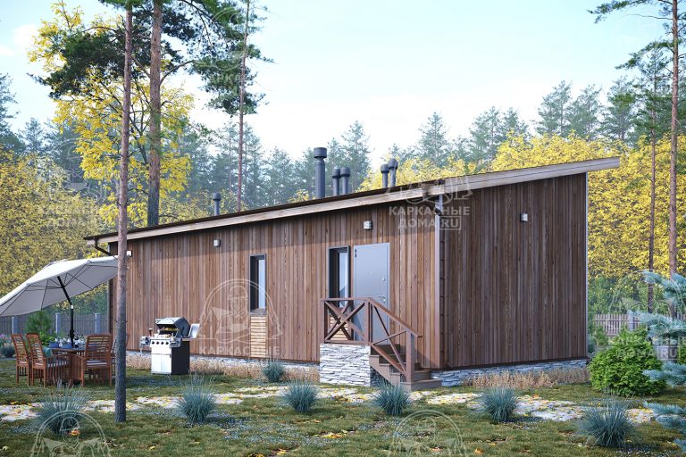 каркасный дом 10x13 под ключ