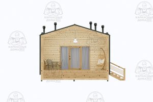 проект каркасной бани Еремеевит Москва