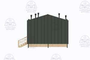 строительство каркасной бани Еремеевит под ключ
