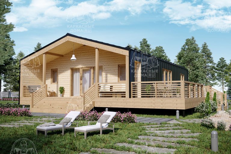 проект каркасного дома Гаспеит Москва