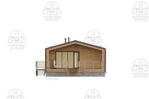 каркасный дом Ангелит под ключ