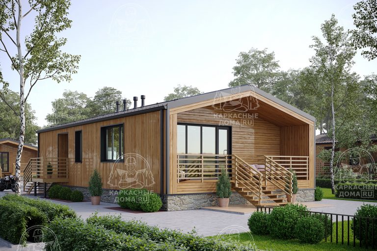 проект каркасного дома Ангелит Москва