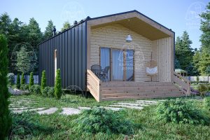 Каркасная баня 9x6