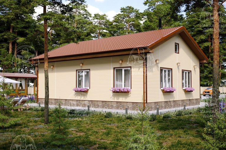 каркасный дом Кунцит 10.7x12 Москва