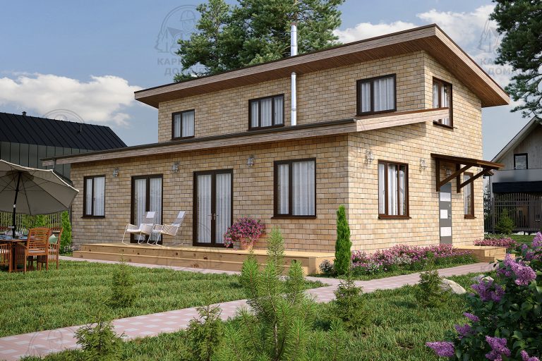 проект каркасного дома Бенитоит Москва