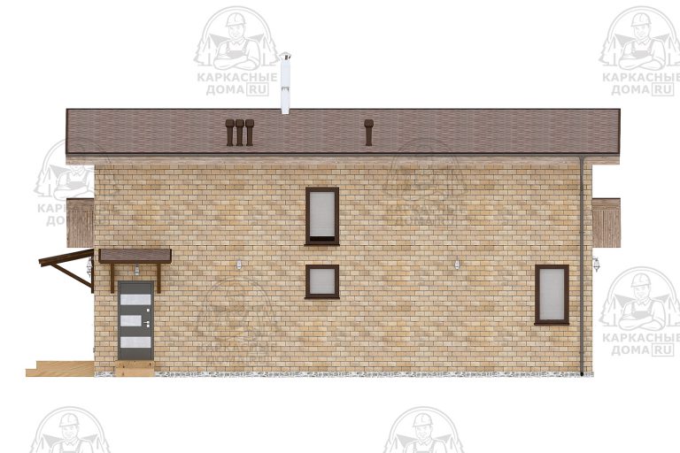 строительство каркасника 11x13 под ключ