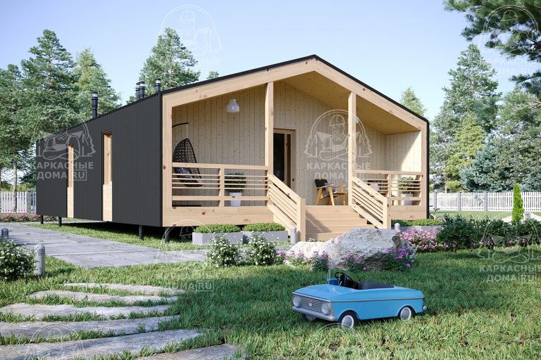 Каркасный дом 8x13 Сфен