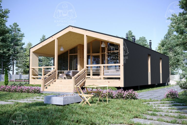 проект каркасного дома Сфен Москва