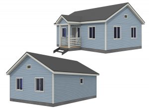 каркасный дом по акции Москва